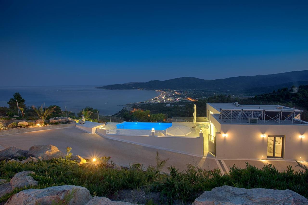Villa White Pearl Sarti Buitenkant foto