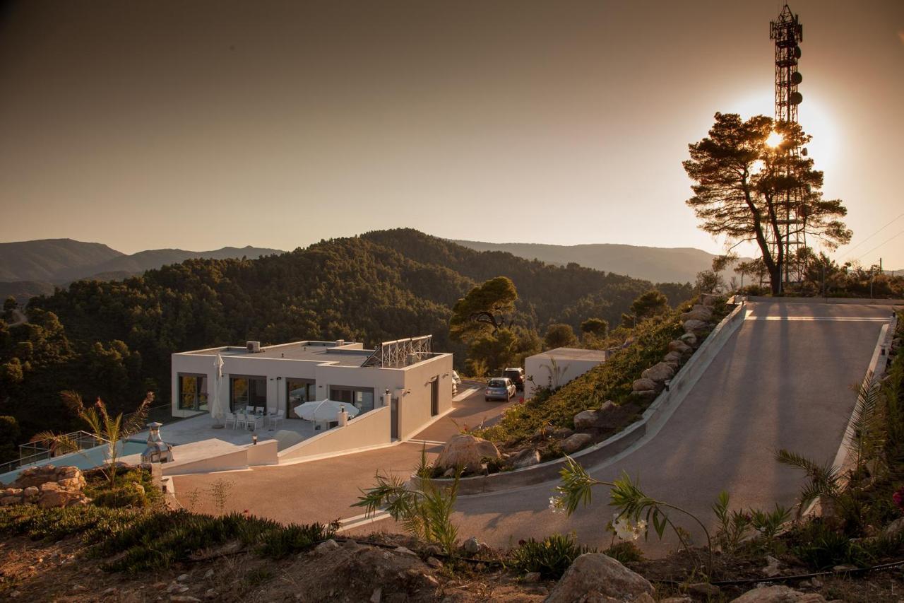 Villa White Pearl Sarti Buitenkant foto