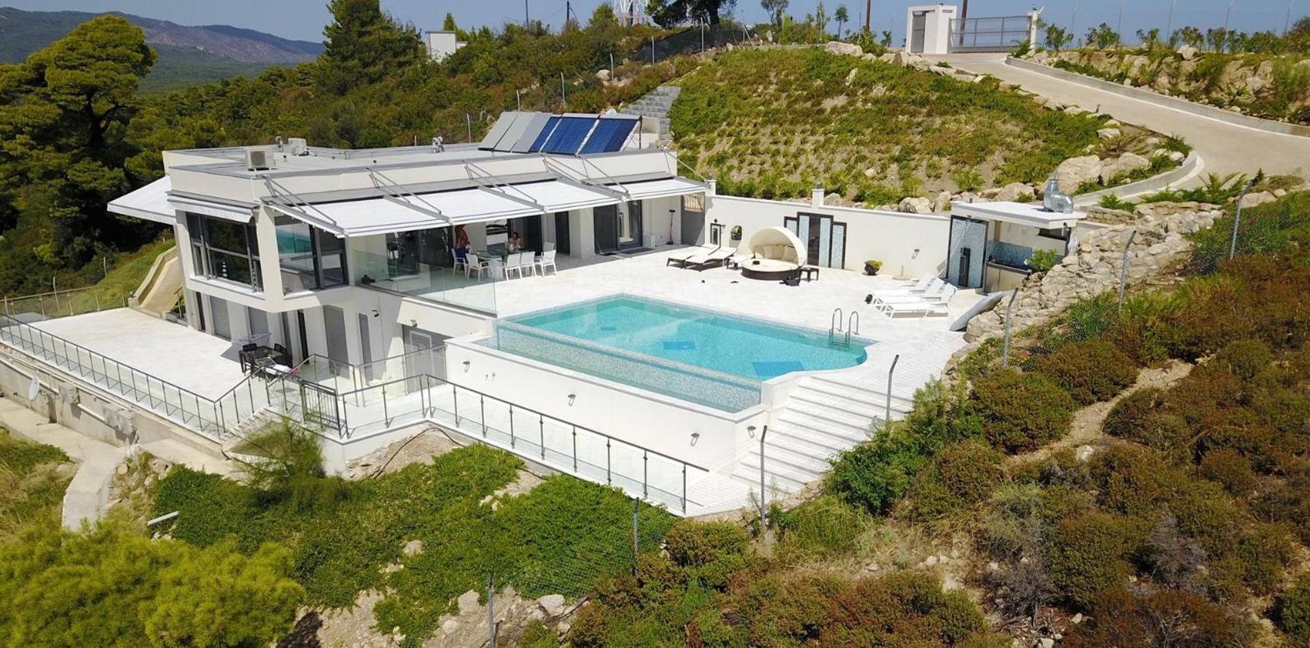 Villa White Pearl Sarti Buitenkant foto