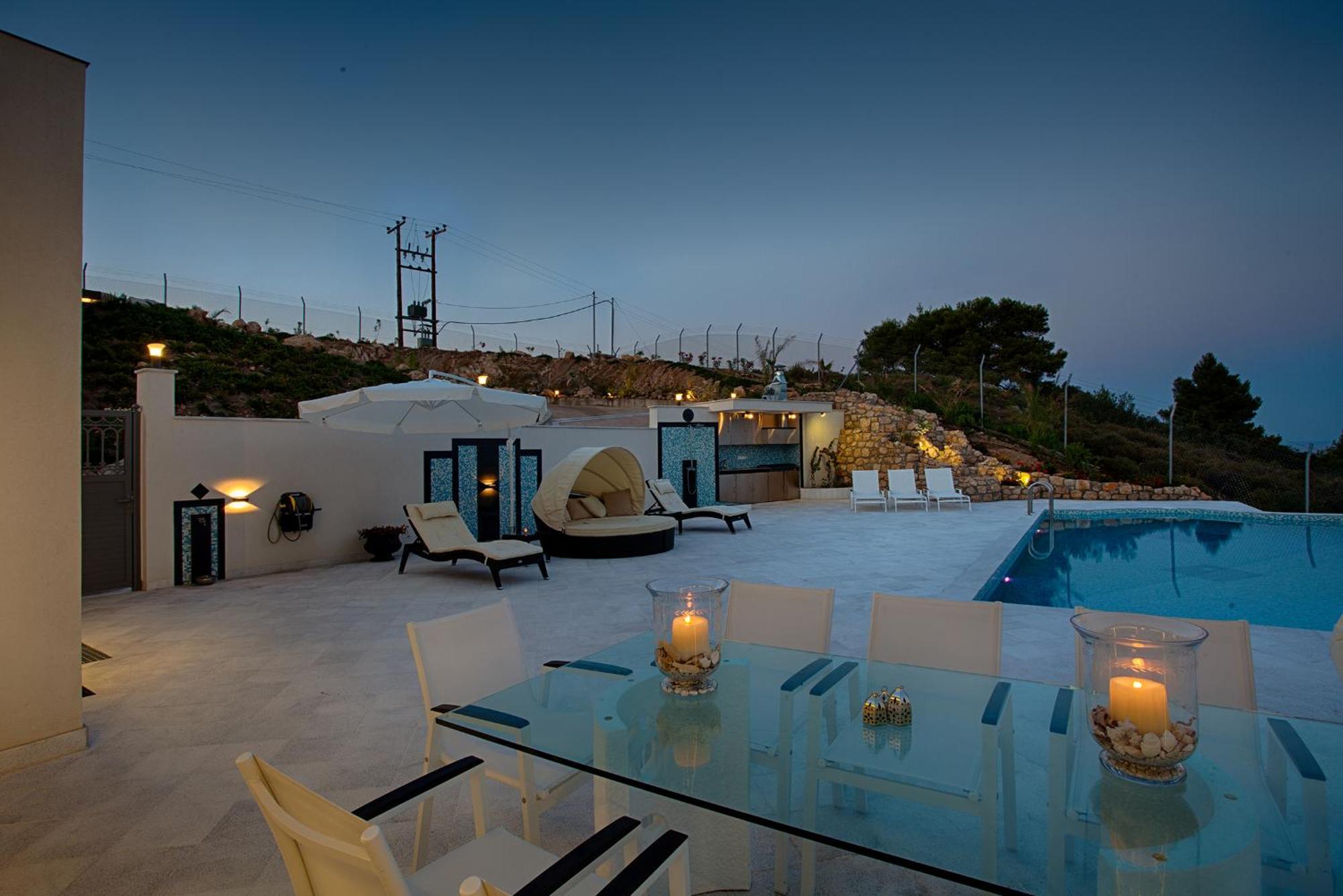 Villa White Pearl Sarti Buitenkant foto