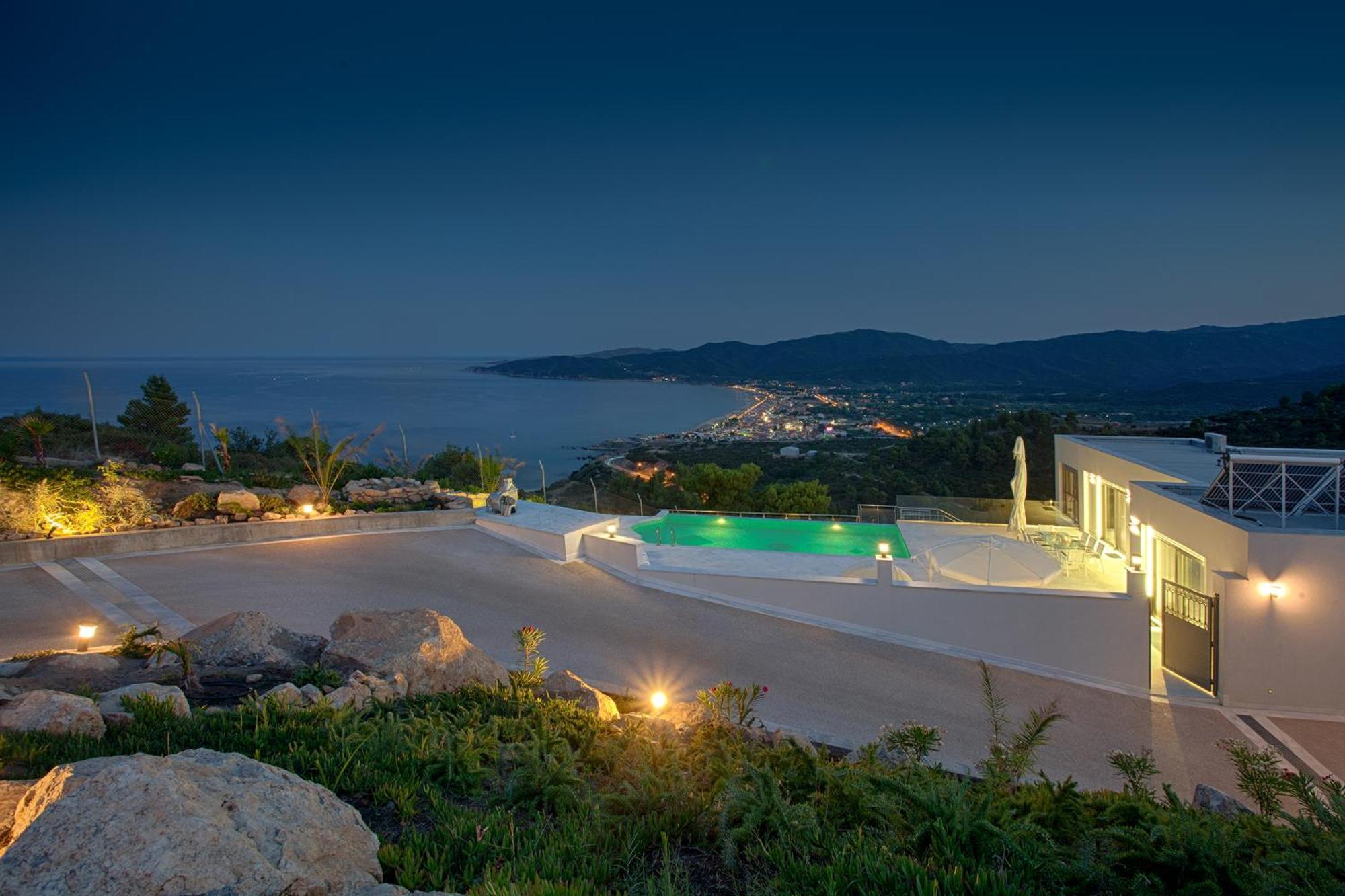 Villa White Pearl Sarti Buitenkant foto