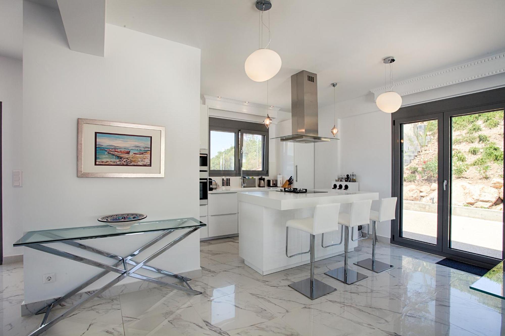 Villa White Pearl Sarti Buitenkant foto